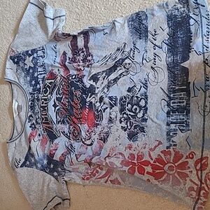 Cute America Tee sz Sm